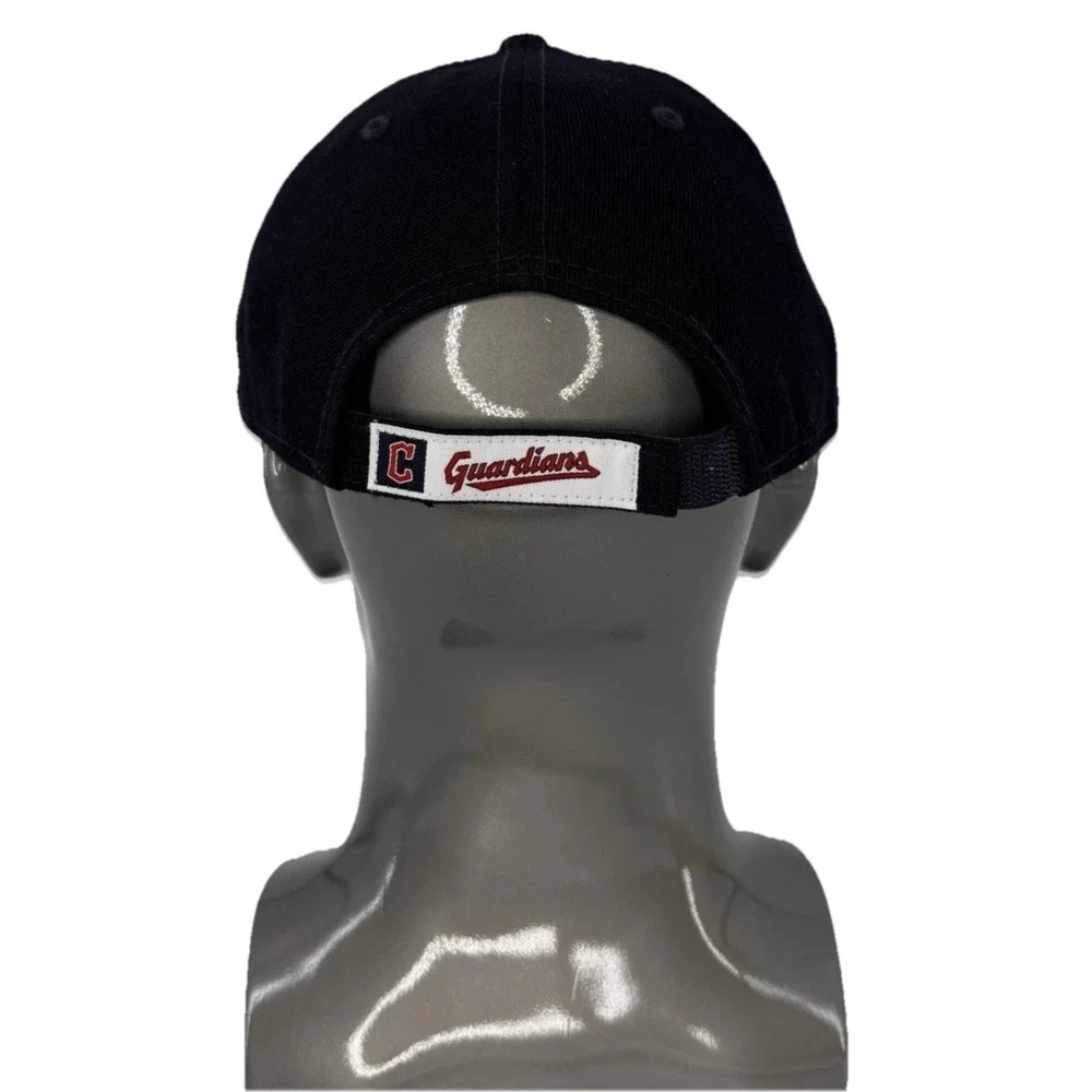 New Era Cleveland Guardians 9FORTY Adjustable Hat Navy MLB Baseball Cap